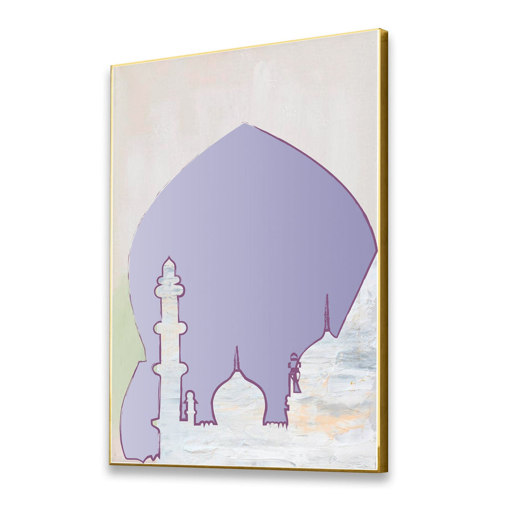 Beautiful Islamic Tomb Wall Painting