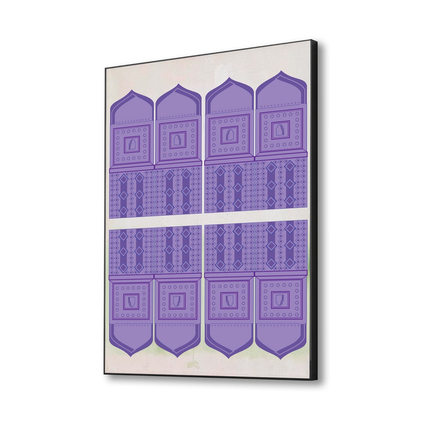 Islamic Tomb Wall Painting Canvas