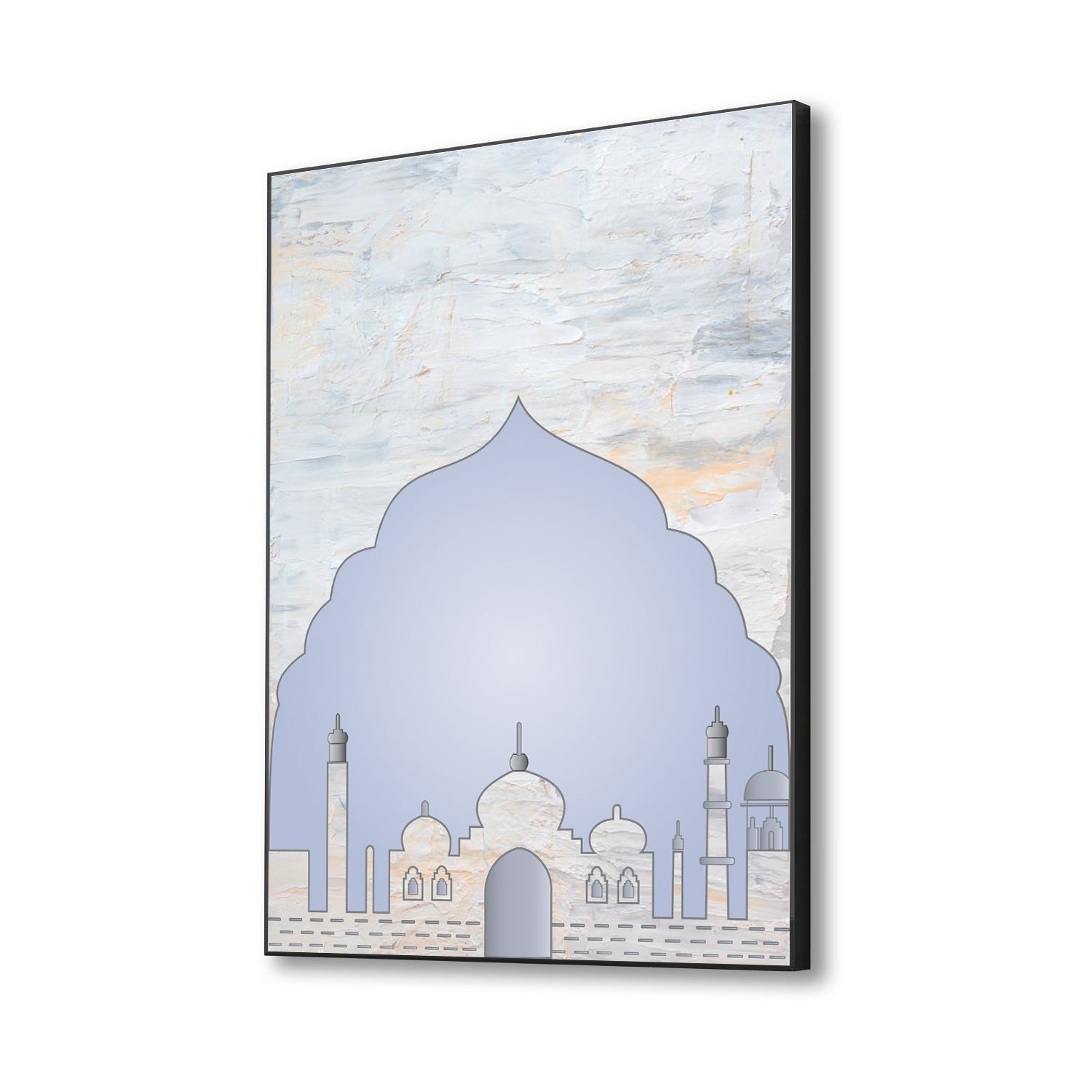 Islamic Tomb Wall Painting Canvas