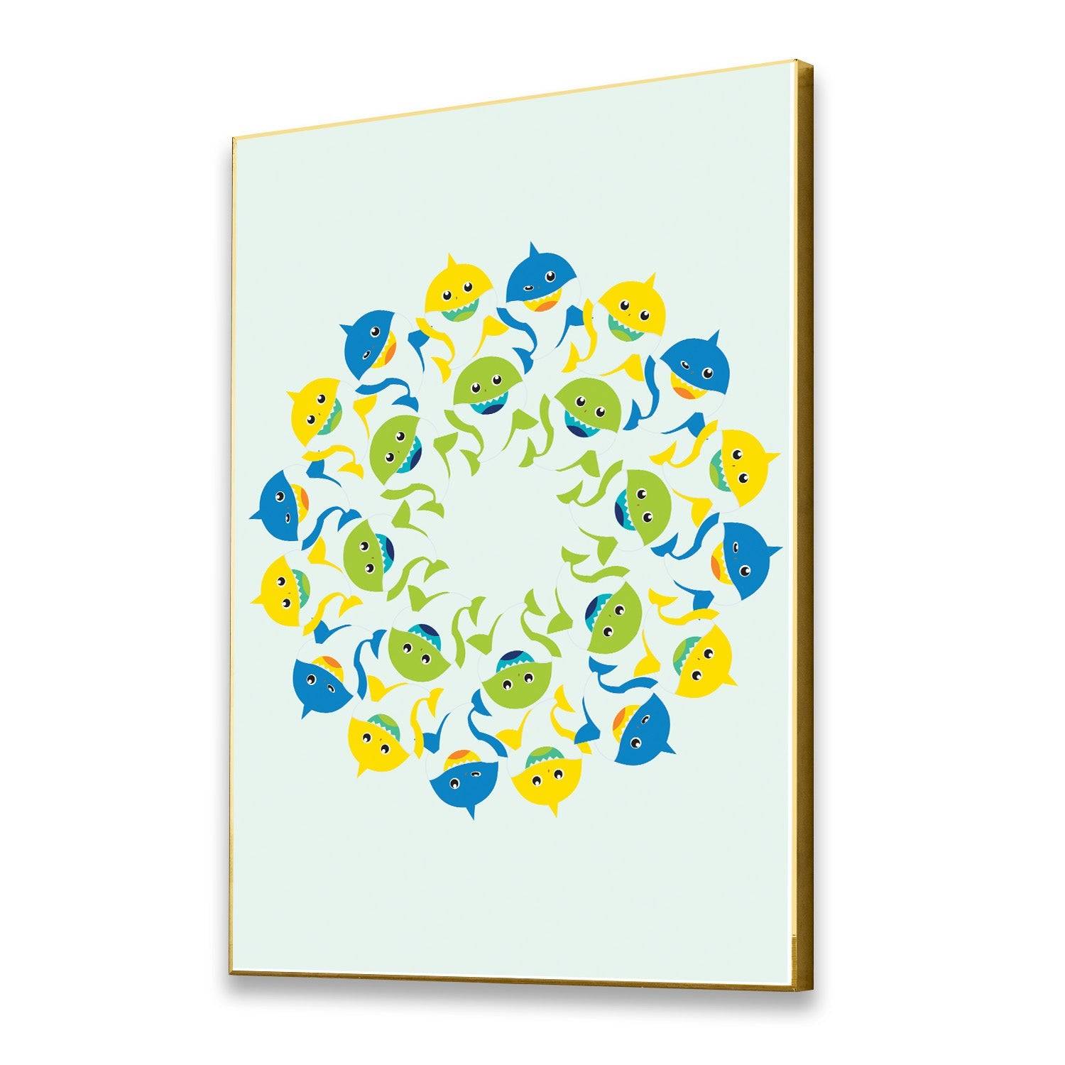 Colorful Fish Design Canvas Art Canvas Wall Painting