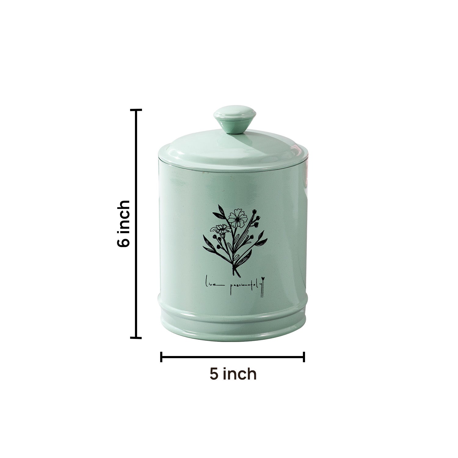 Printed Floral Jar & Canister Set Duo