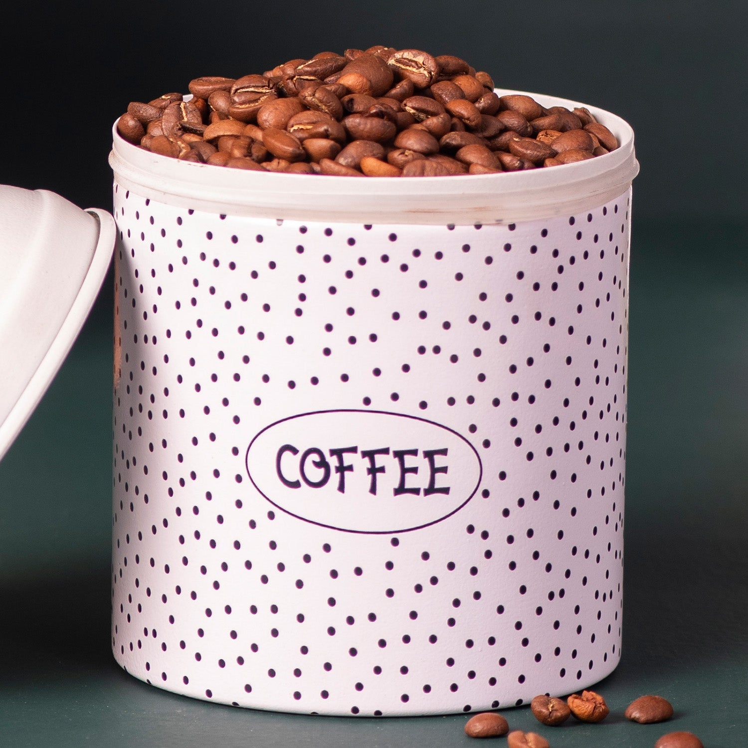 Elegant Kitchen Canister & Jars Set of 3 for Tea, Coffee, Sugar