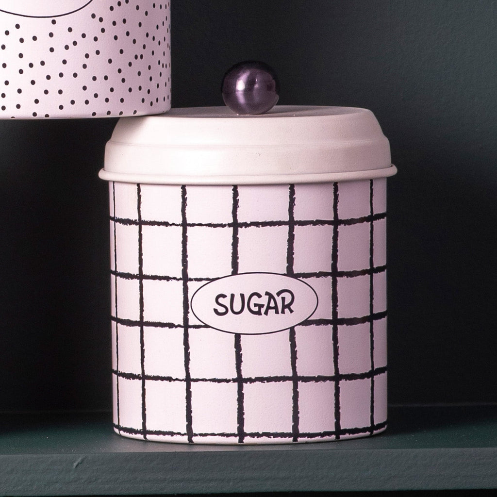 Elegant Kitchen Canister & Jars Set of 3 for Tea, Coffee, Sugar