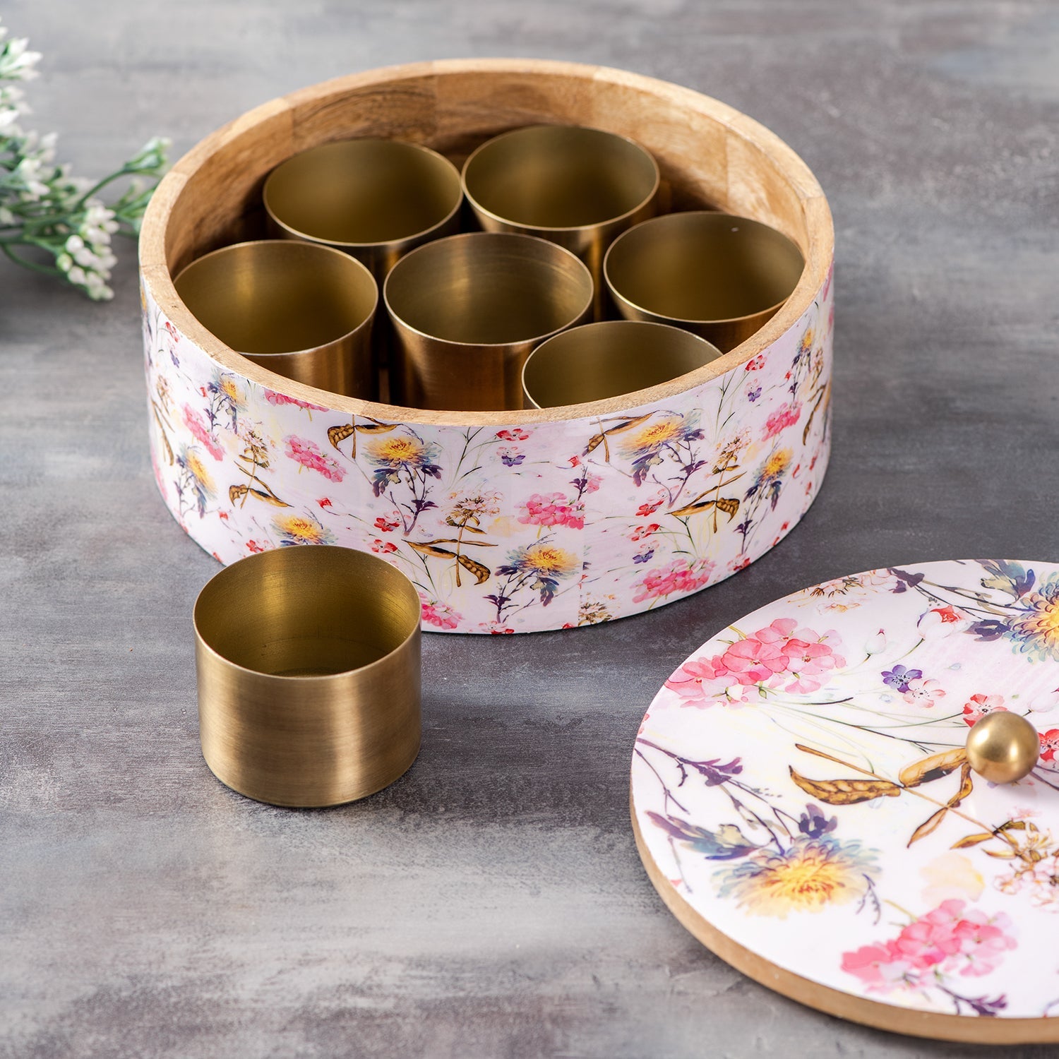 Allure Botanic Masala Box - Pink