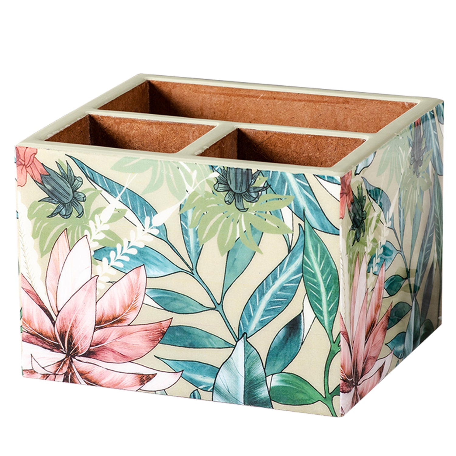 Elysian Tropical MDF Enamel Cutlery Holder