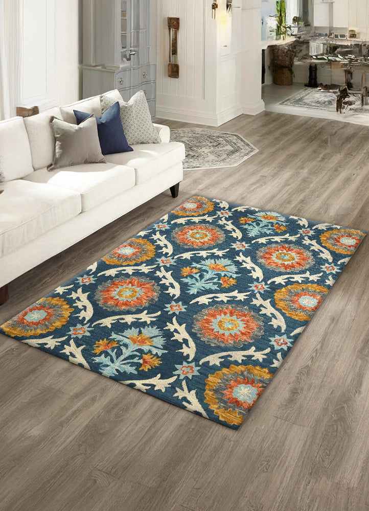Artful Wool Statement Carpet