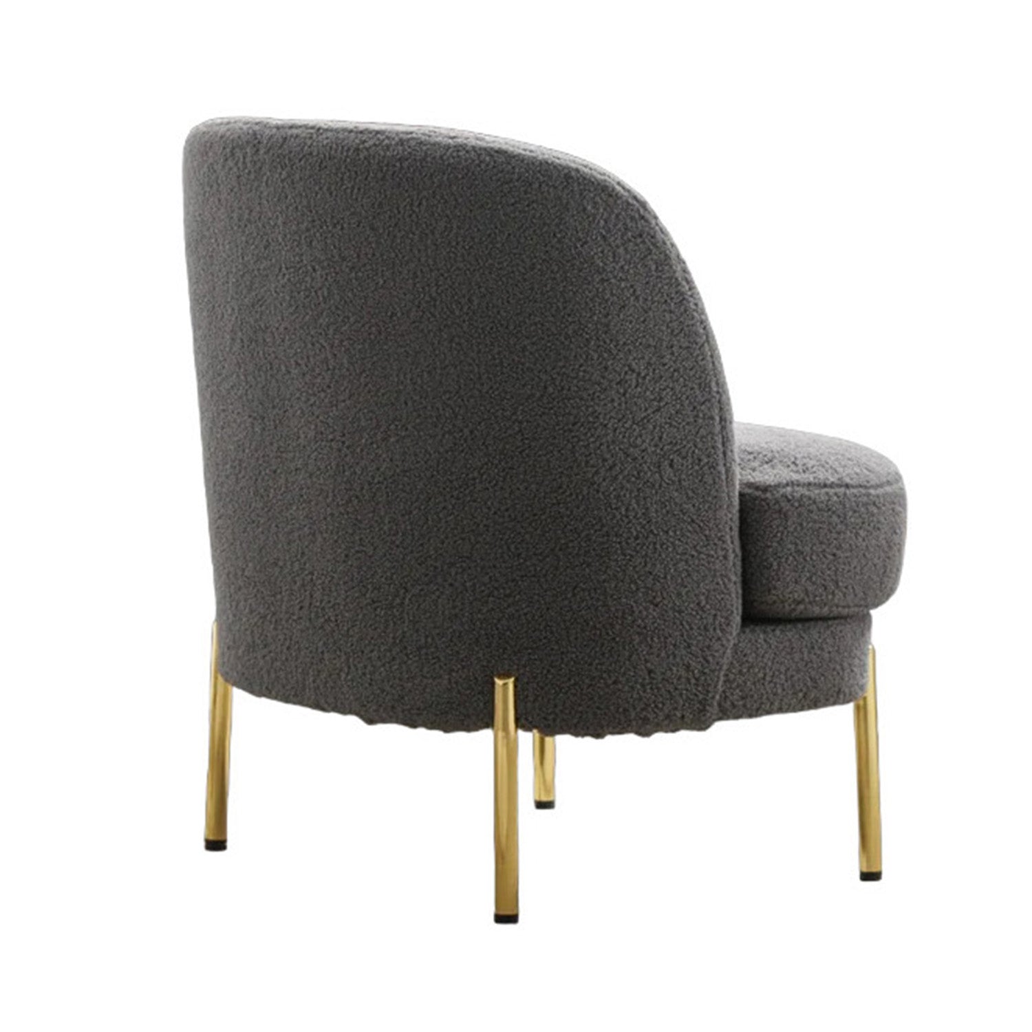 Elegant French Provincial Lounge Chair Grey