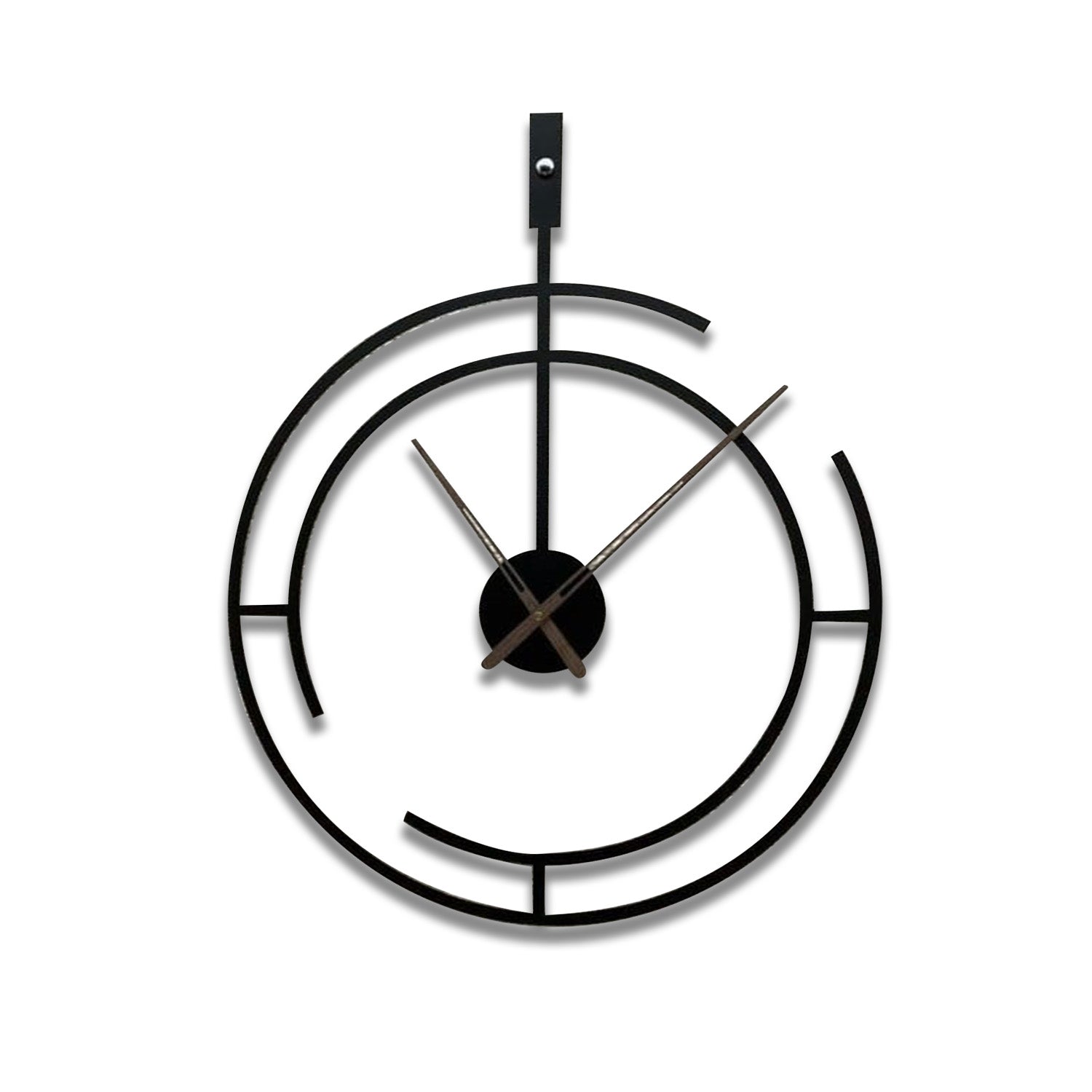 Ravenous Black Dial Wall Clock