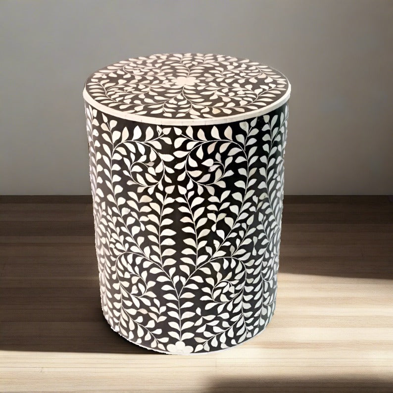 Heidi Inlay Side/Drink table