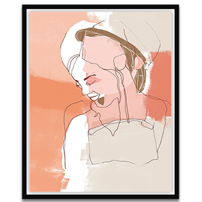 Painted Contour Portraits II