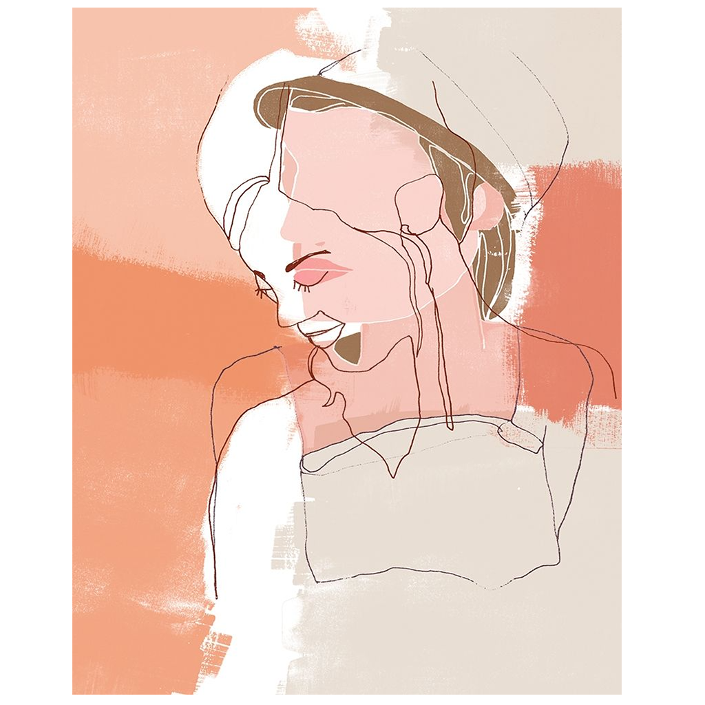 Painted Contour Portraits II