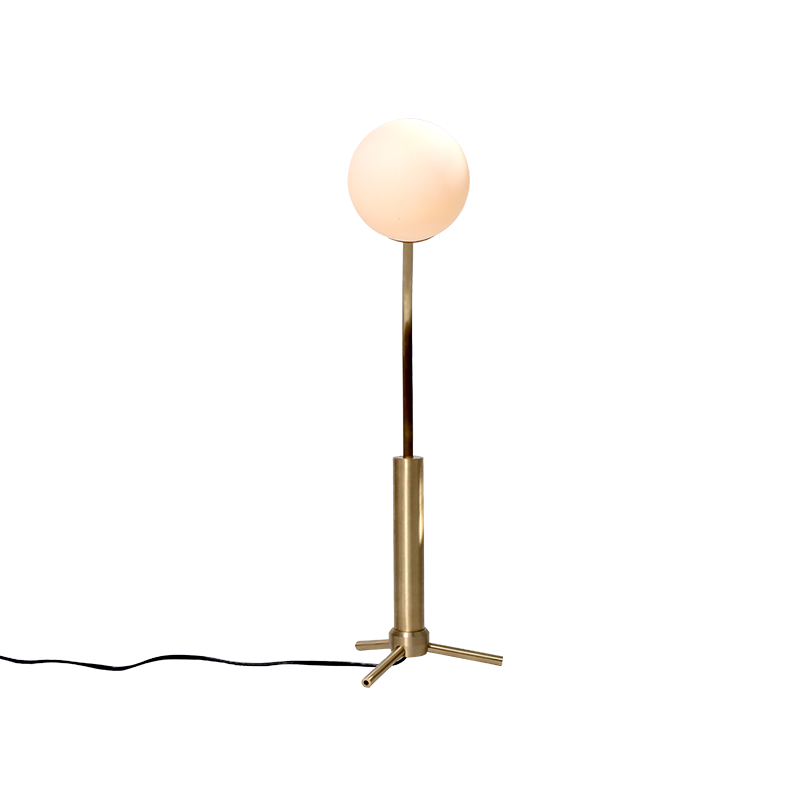 Rhythm Desk Lamp Glass Globe