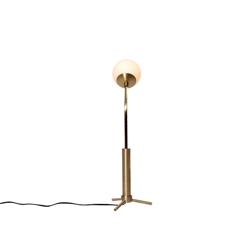 Rhythm Desk Lamp Glass Globe