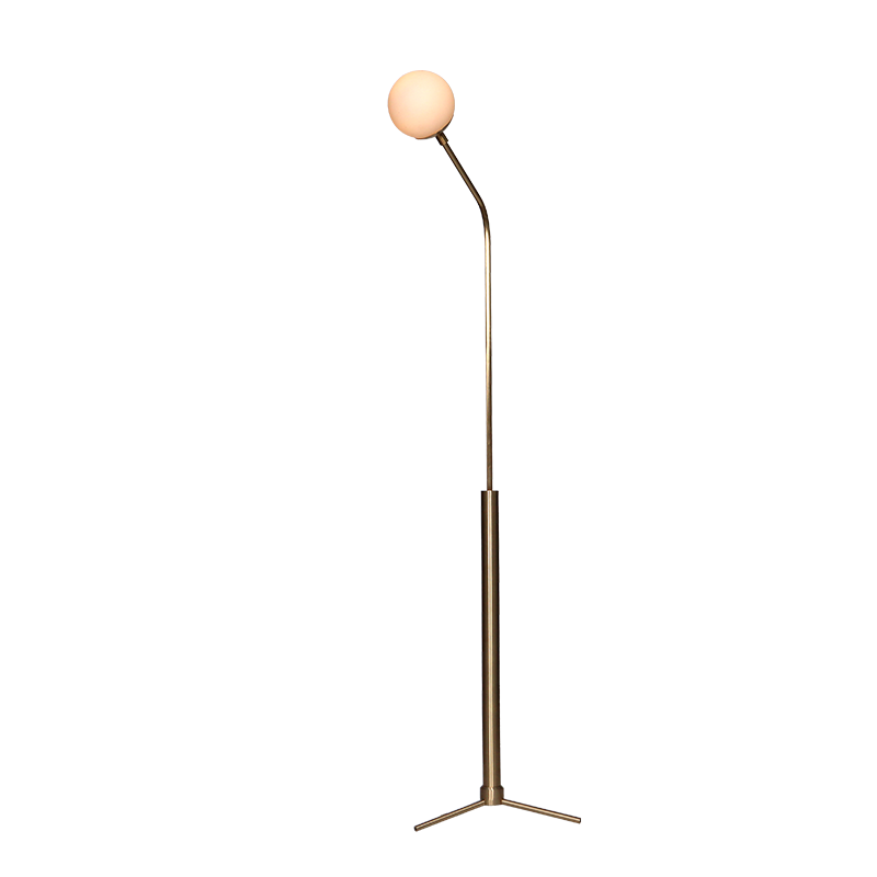 Rhythm Floor Lamp Glass Globe