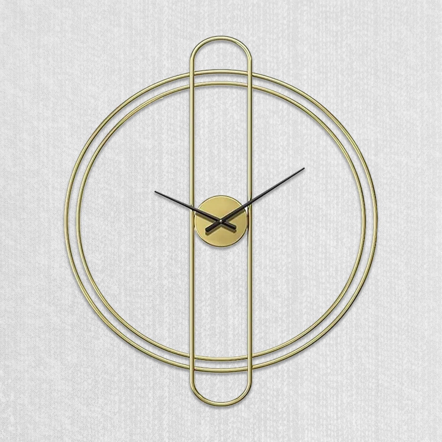 Regal Gold Display Wall Clock