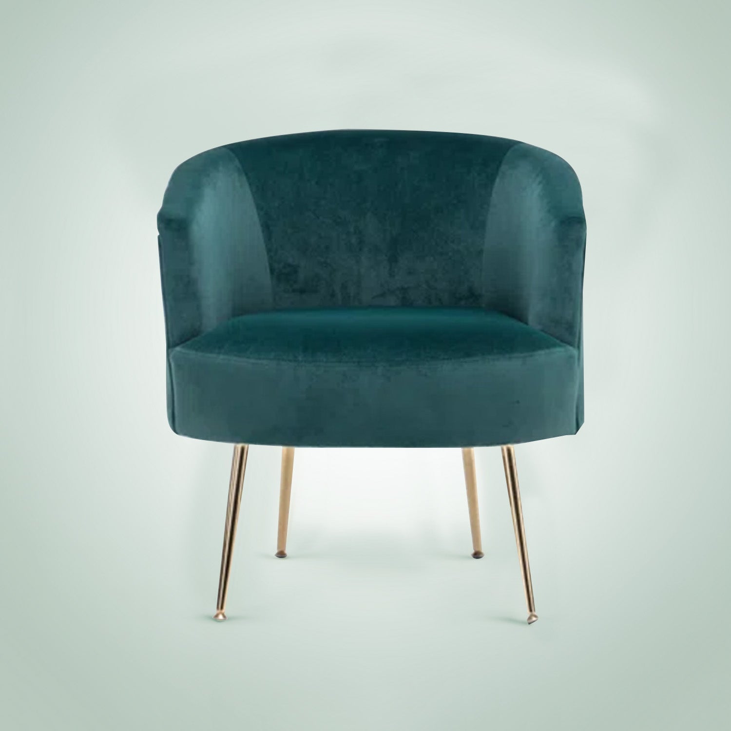 Royal Velvet Accent Chair Green