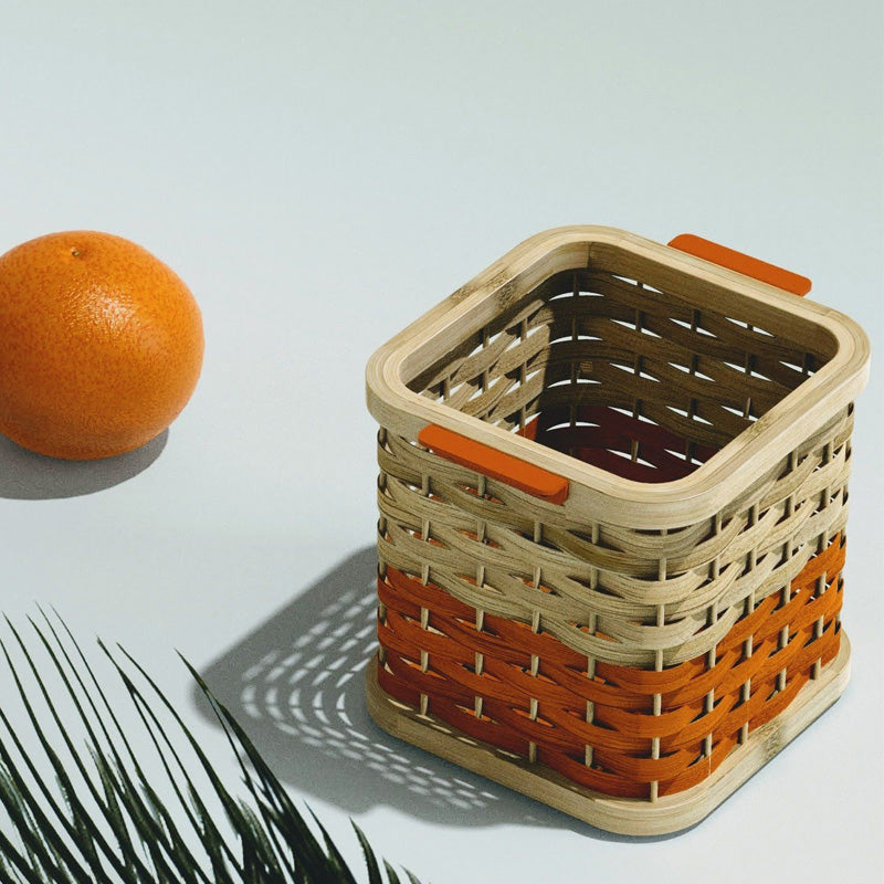 Bamboo Desk Basket