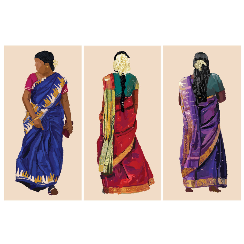 Saris of South India 2 Set 2