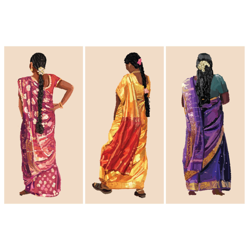 Saris of South India 2 Set 3