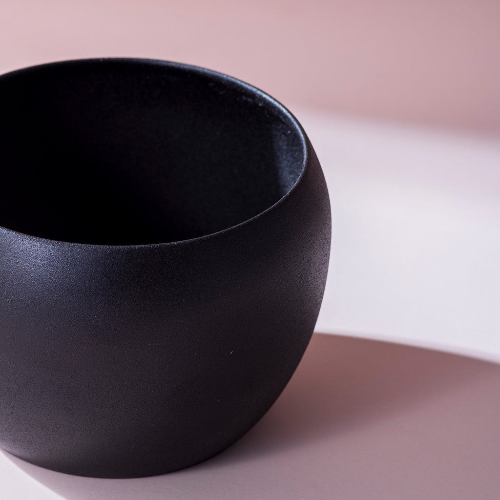 Contemporary Metal Planter Set