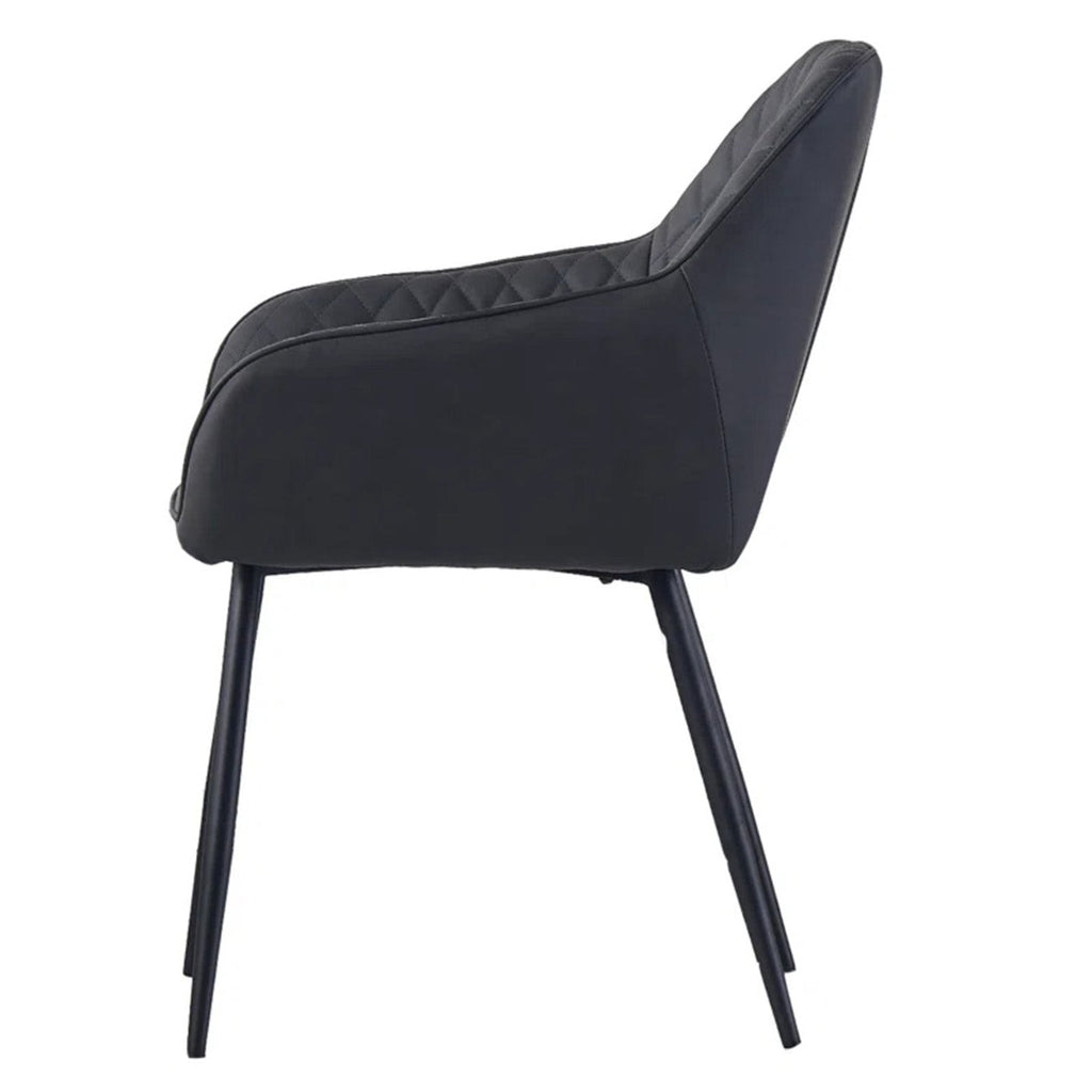 Opulent Velvet Dining Chair Grey