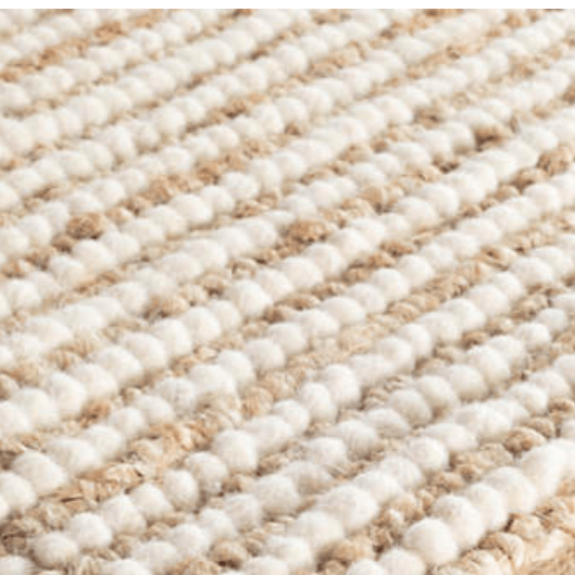 Hemp & Wool Hand Woven Rug Loop_ Ava