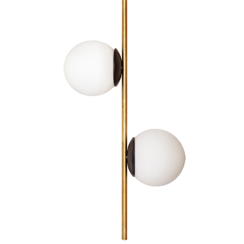 Debonair Brass Gold Pendant Light