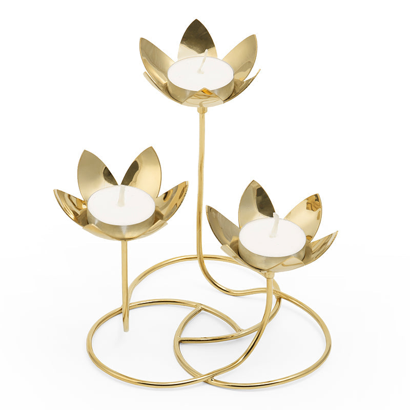Lotus Cluster - Brass