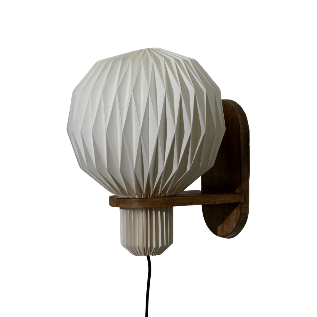 Aura Pleat Sconce Wall Lamp
