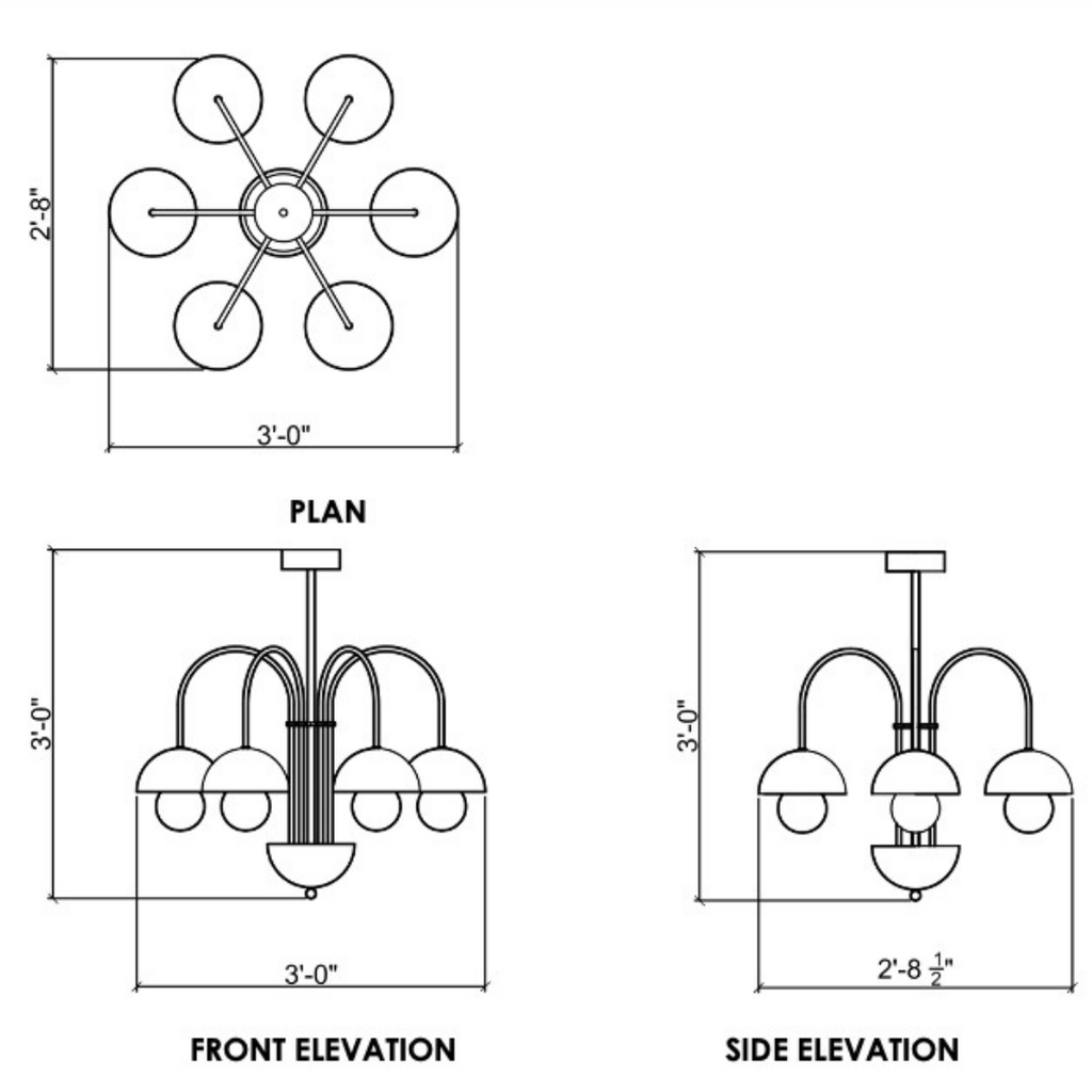 Hanging Chandelier HC I