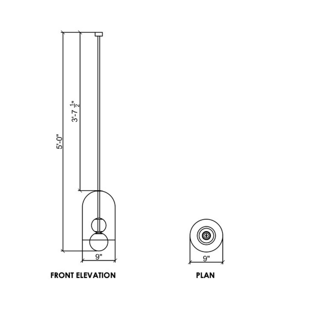 Hanging Pendent Lights HPL 6
