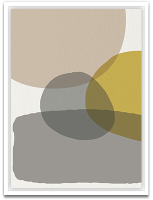 Mid century Abstract circle 6