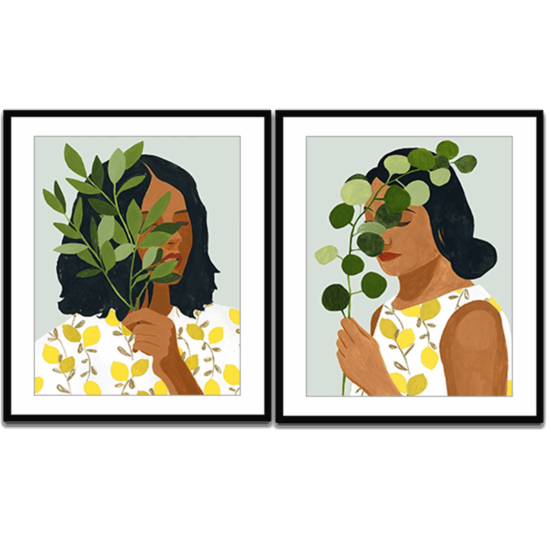 Botany Portrait Set