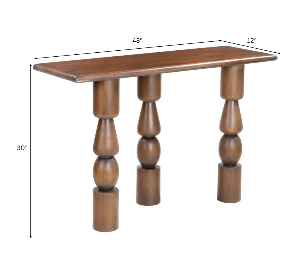 Ohm Wooden Console Table
