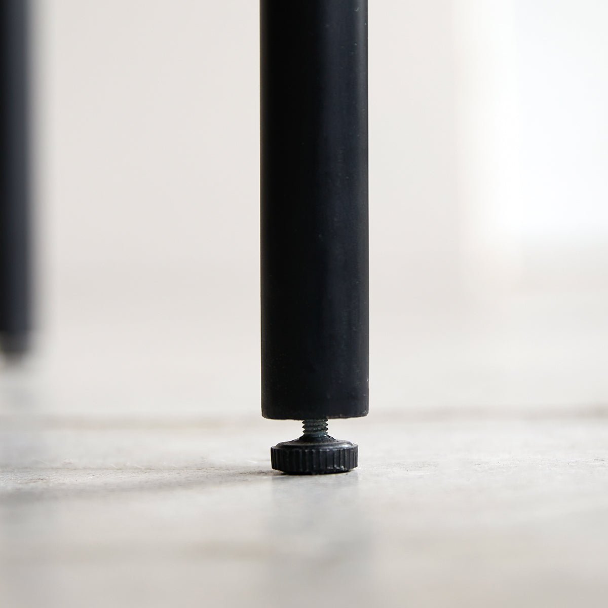 Coffee table, solid mango wood and steel