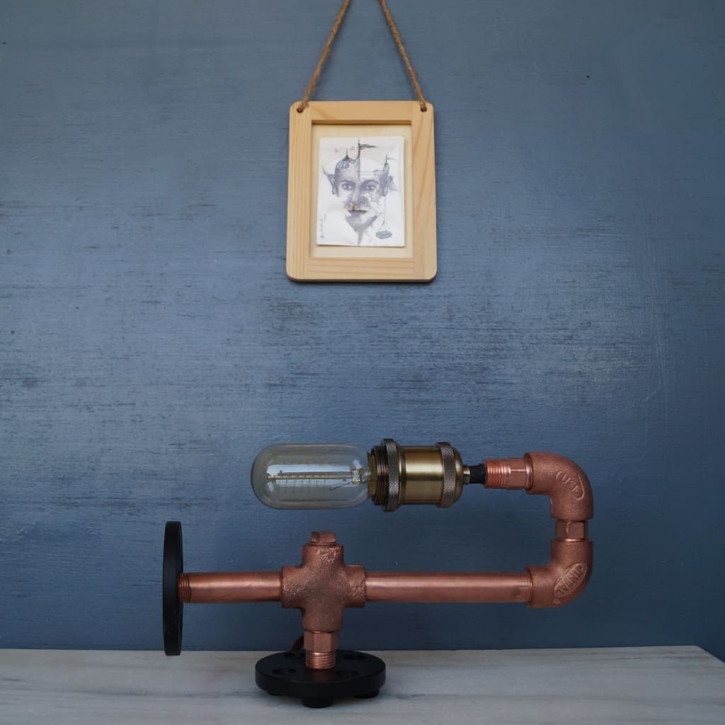 Copper CU29 Industrial Desk Lamp