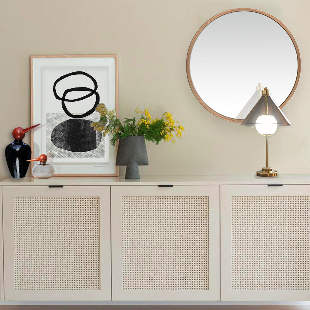 Mira Round Mirror (Small)