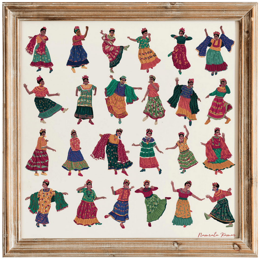 Frida When She Swings