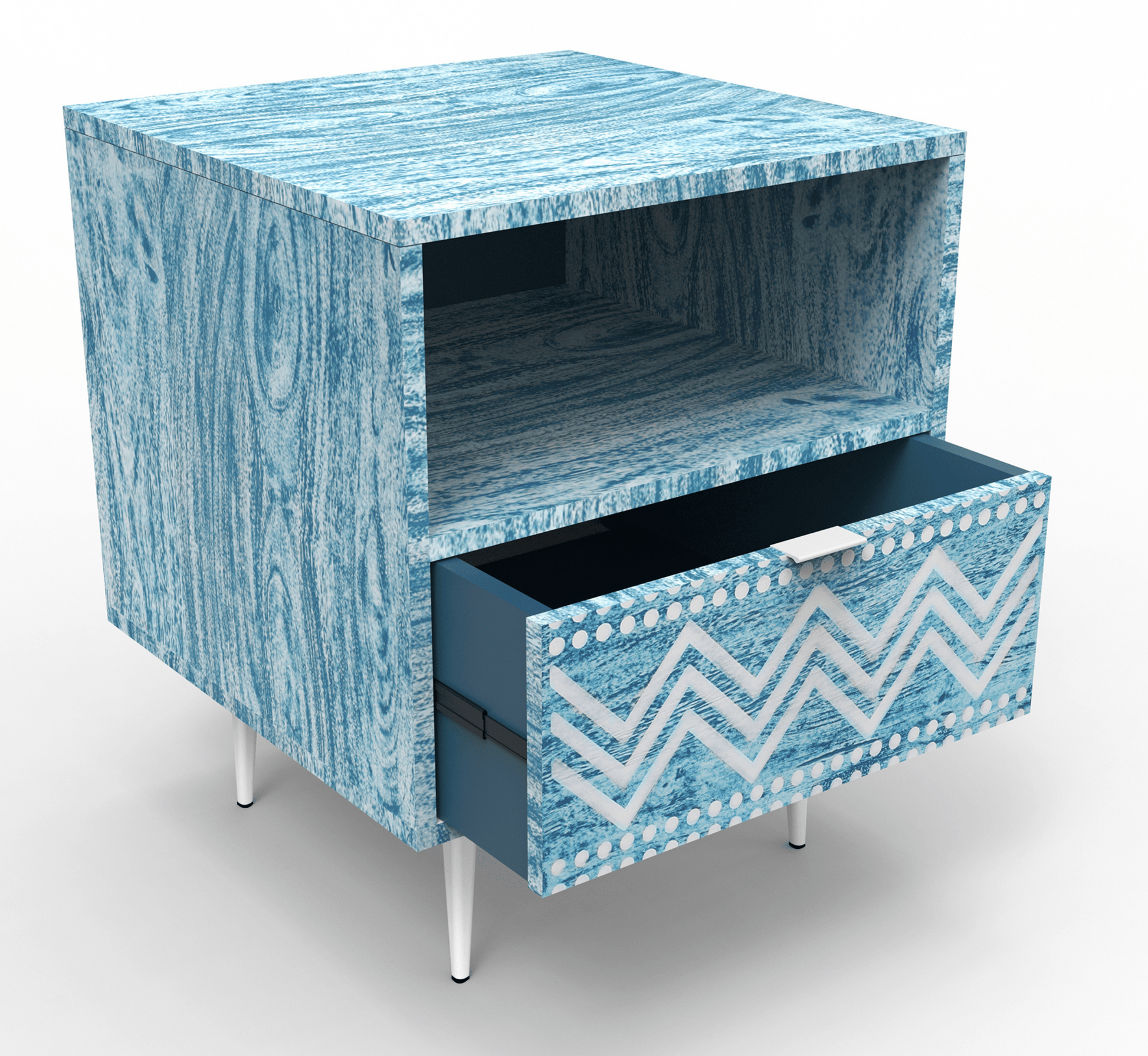 Verve Wooden Bedside Table