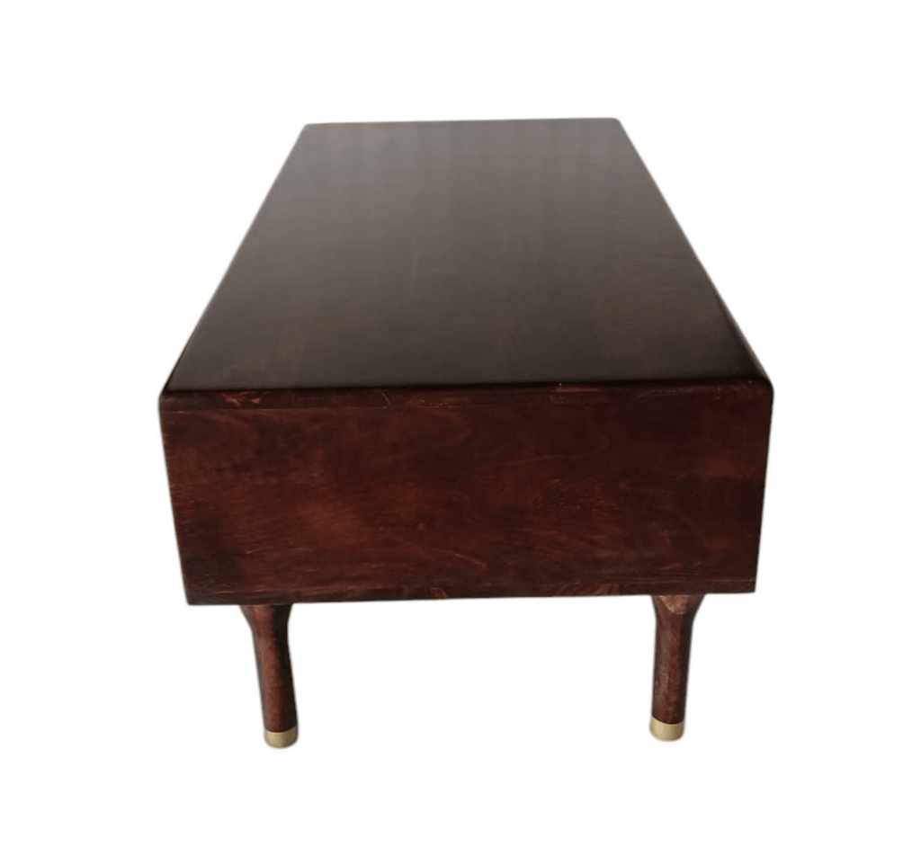 Aks Wooden Storage Centre Table
