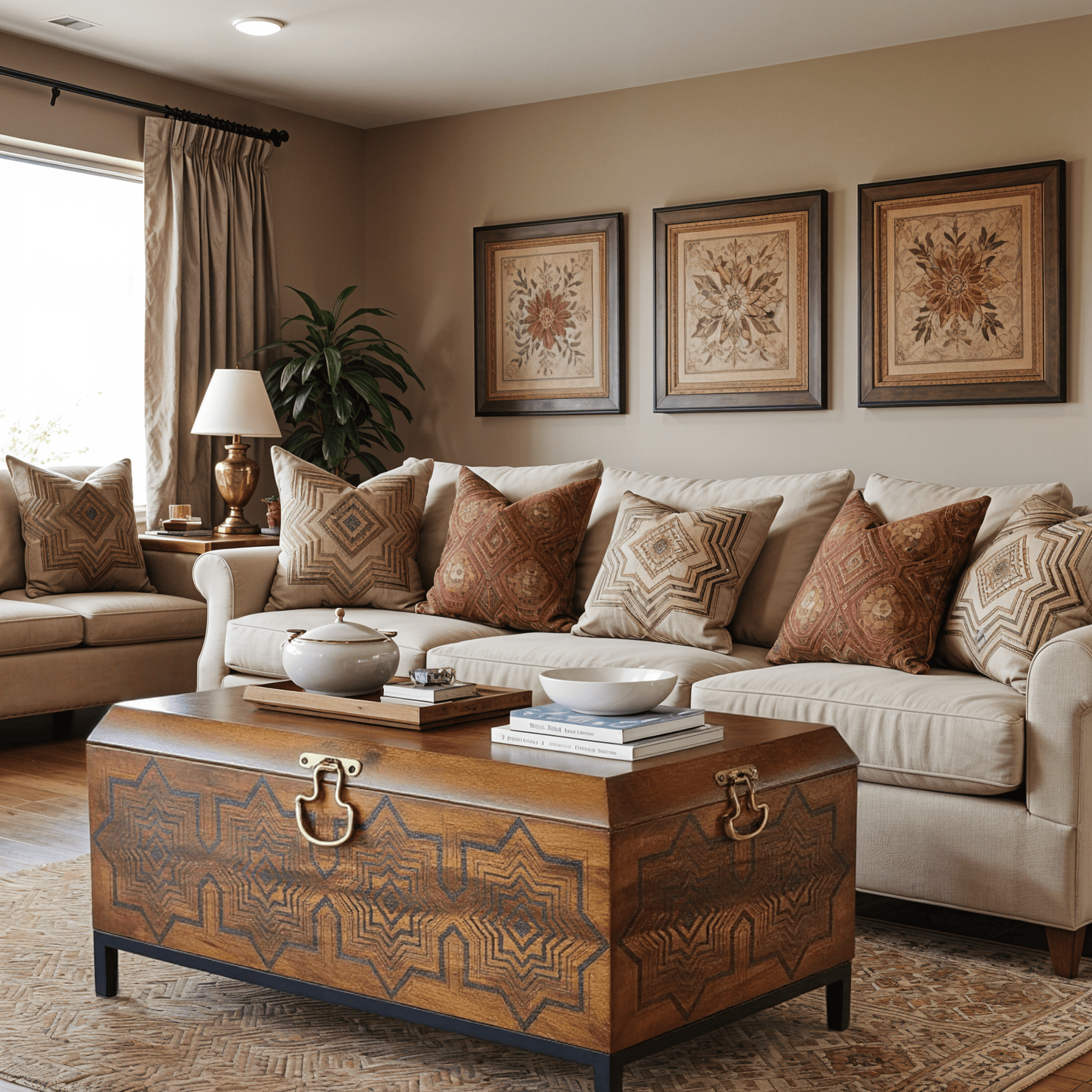 Bahar Wooden Storage Centre Table