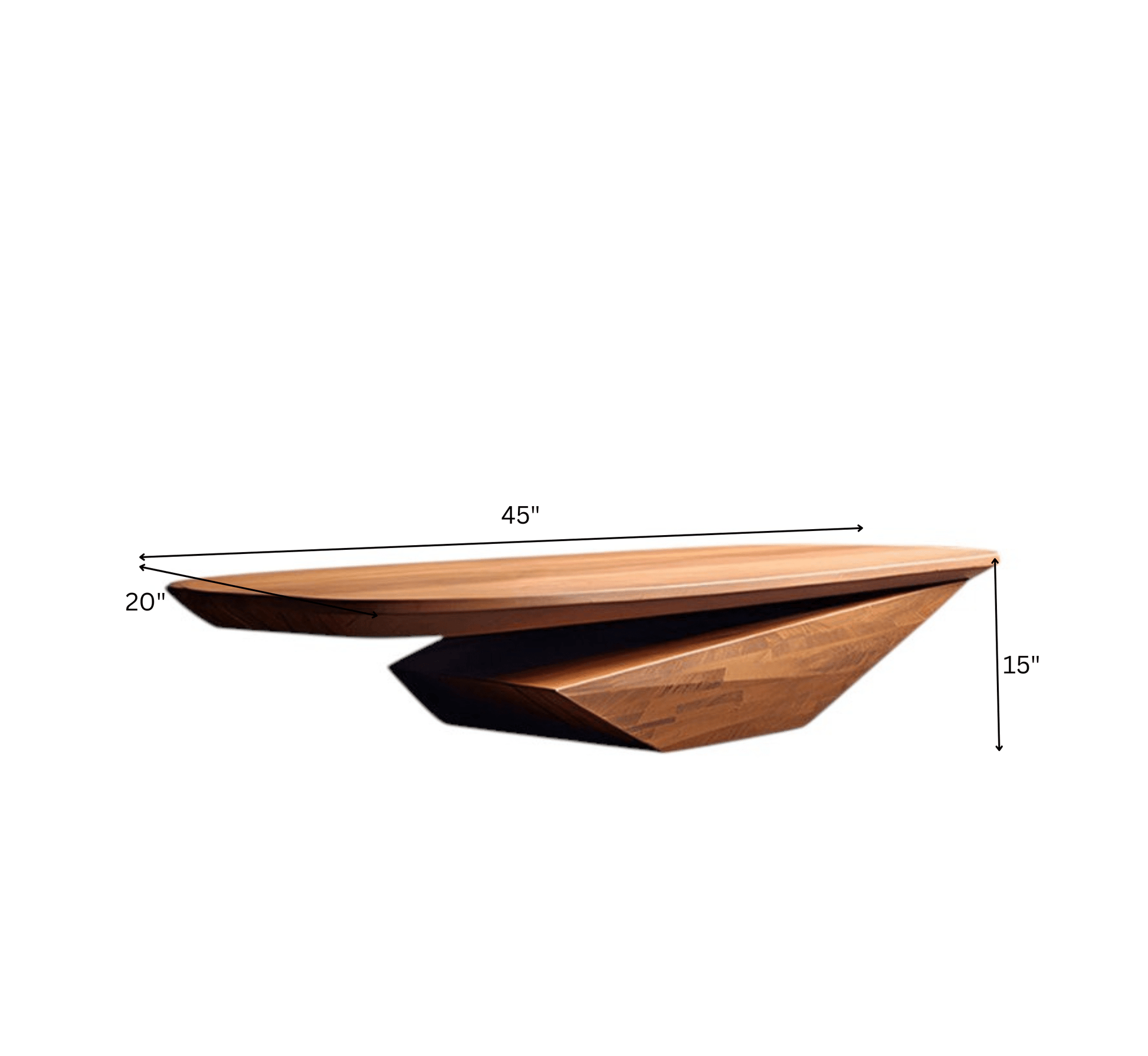 Gravity Wooden Centre Table