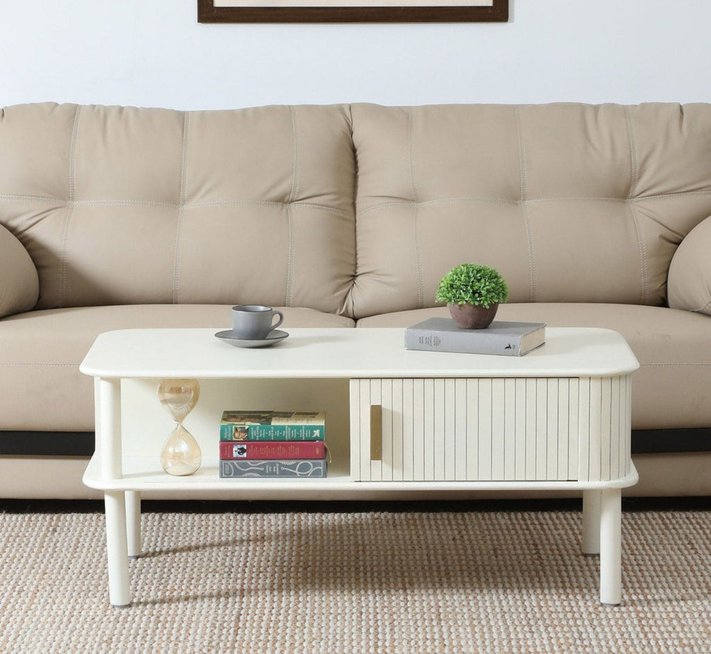 Kram Wooden Storage Centre Table