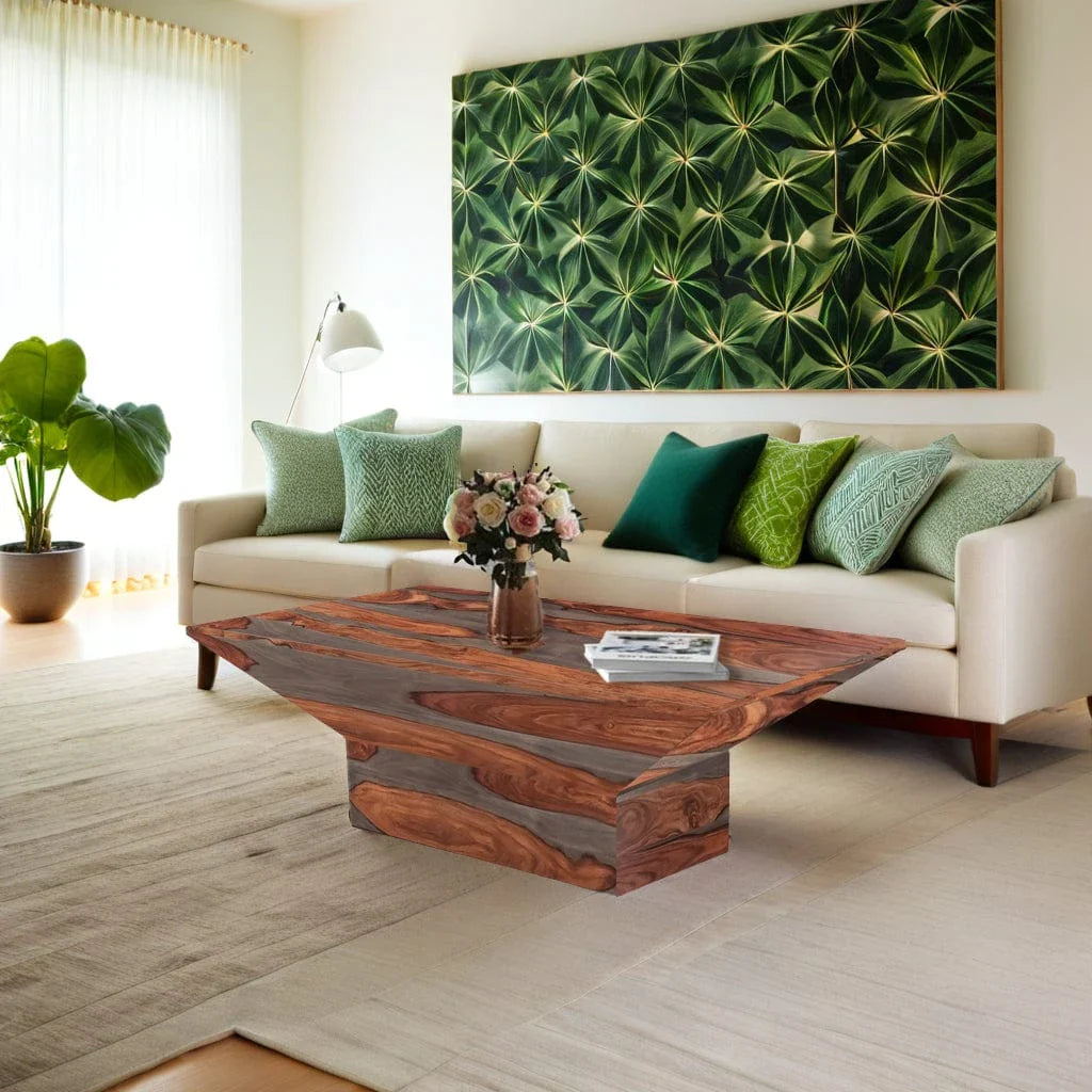 Luxe Wooden Centre Table