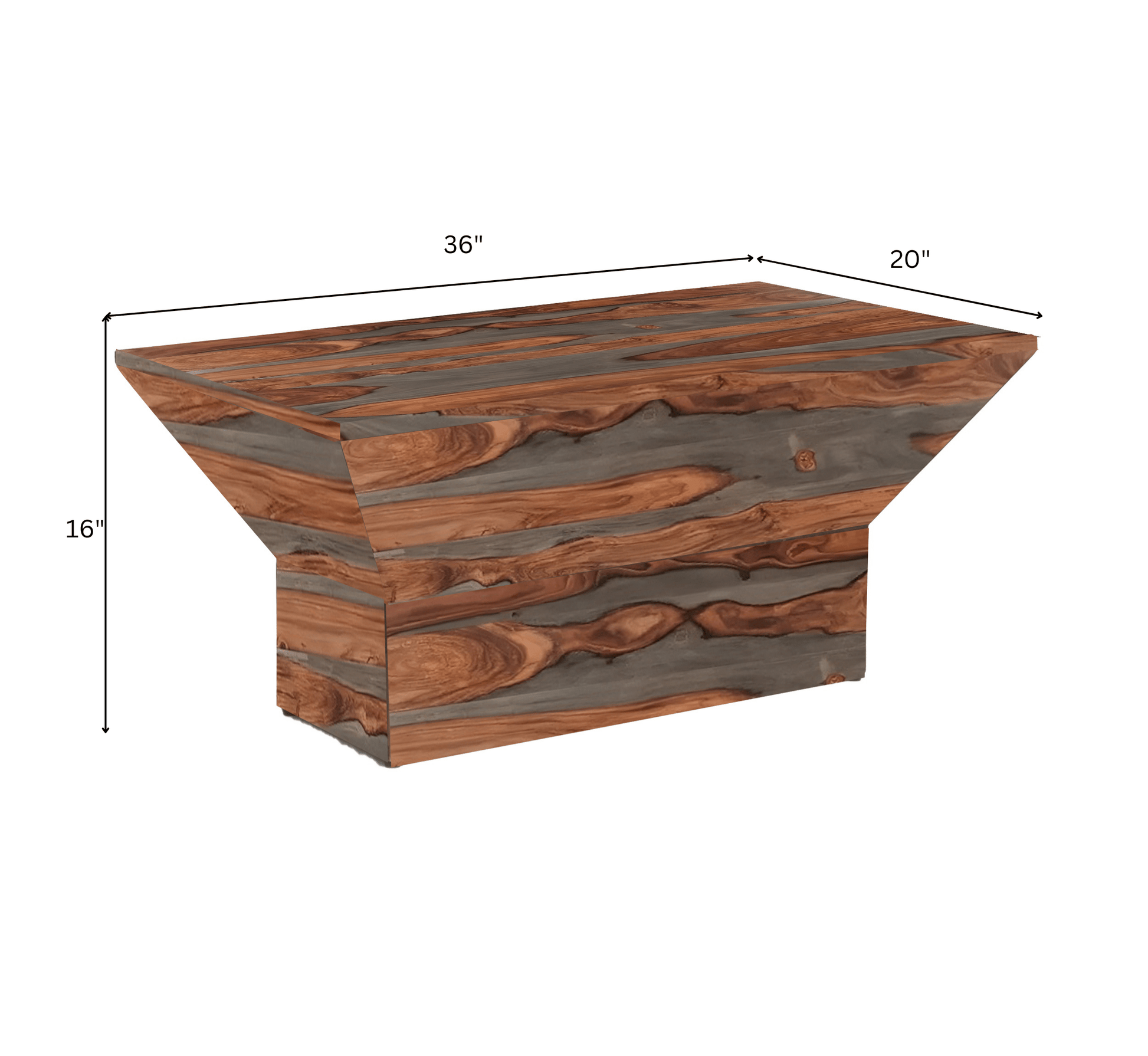 Luxe Wooden Centre Table