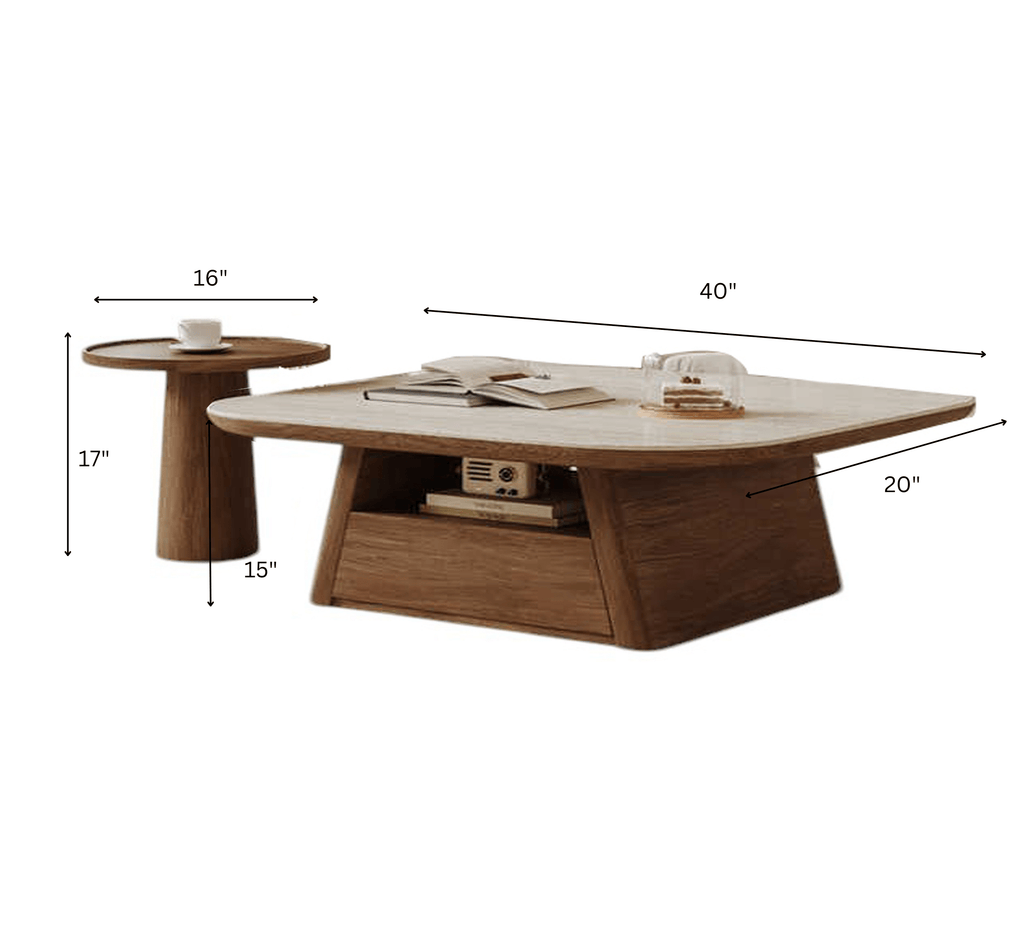 Spectra Wooden Nesting Centre Tables