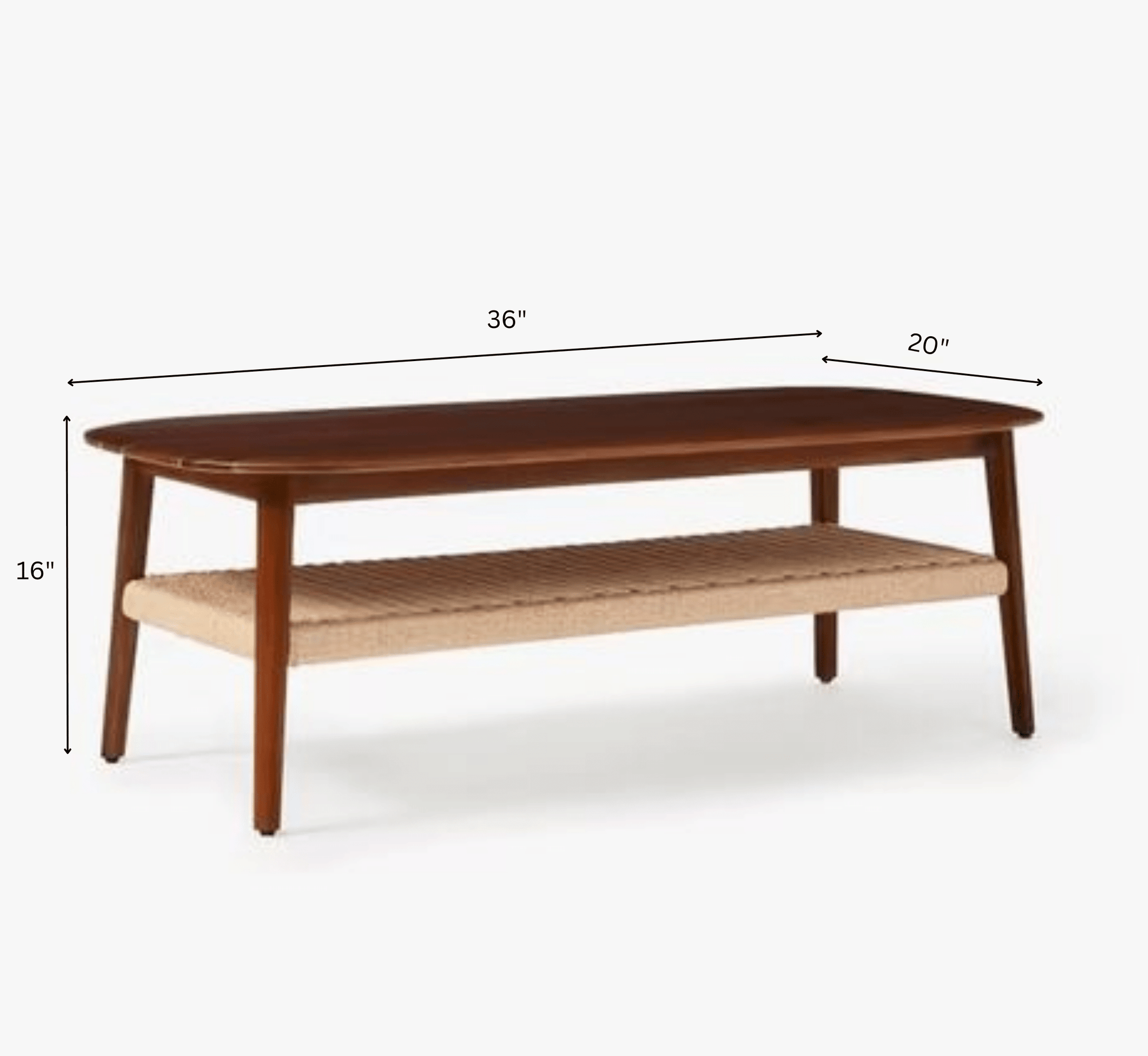 Vyut Wooden 2-Tier Centre Table