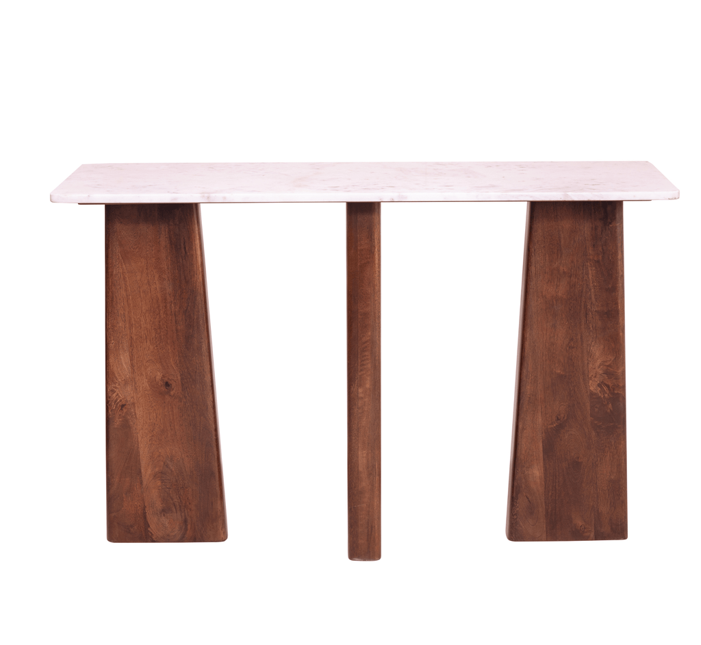 Panache Marble-Top Accent Console