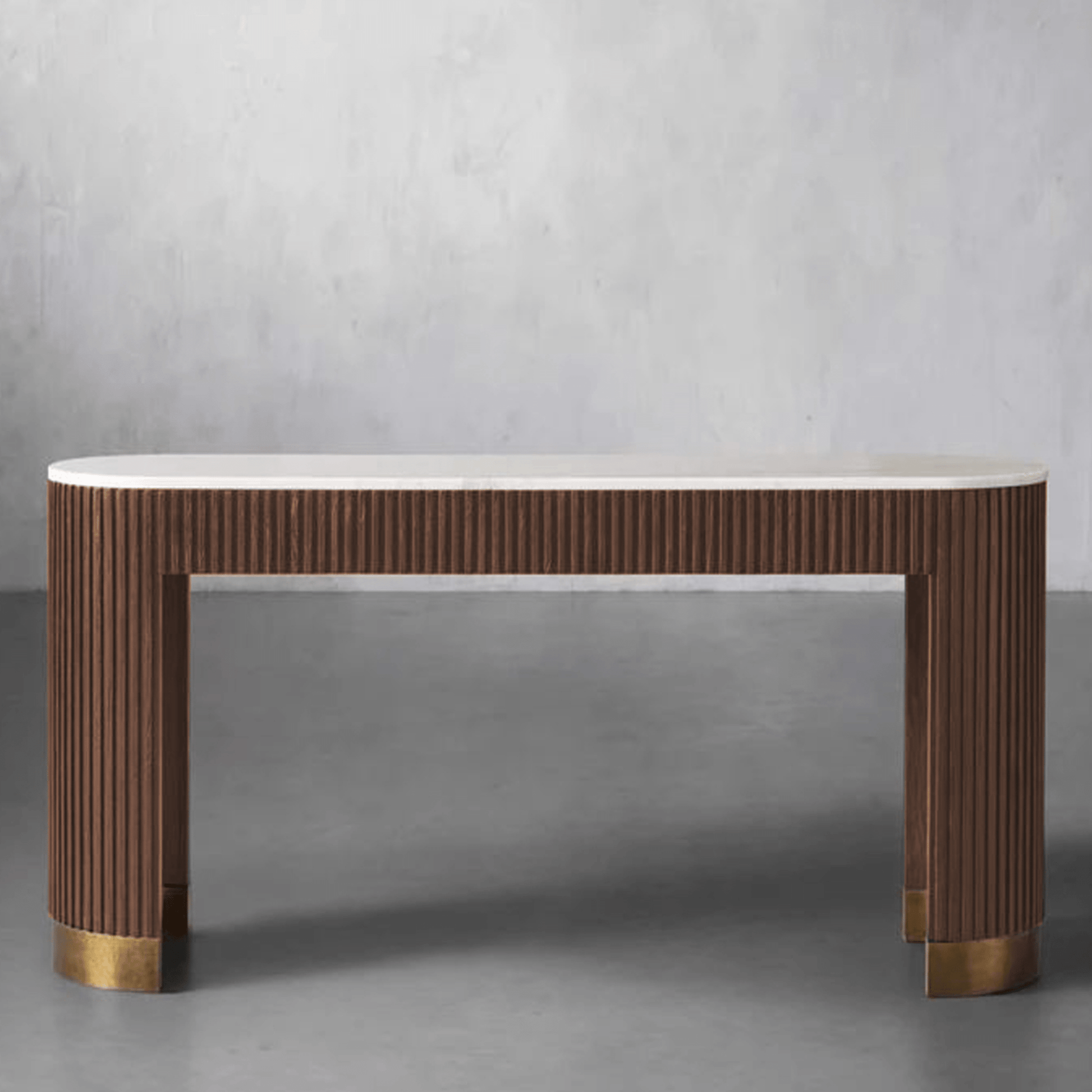 Sloan Marble-Top Console Table