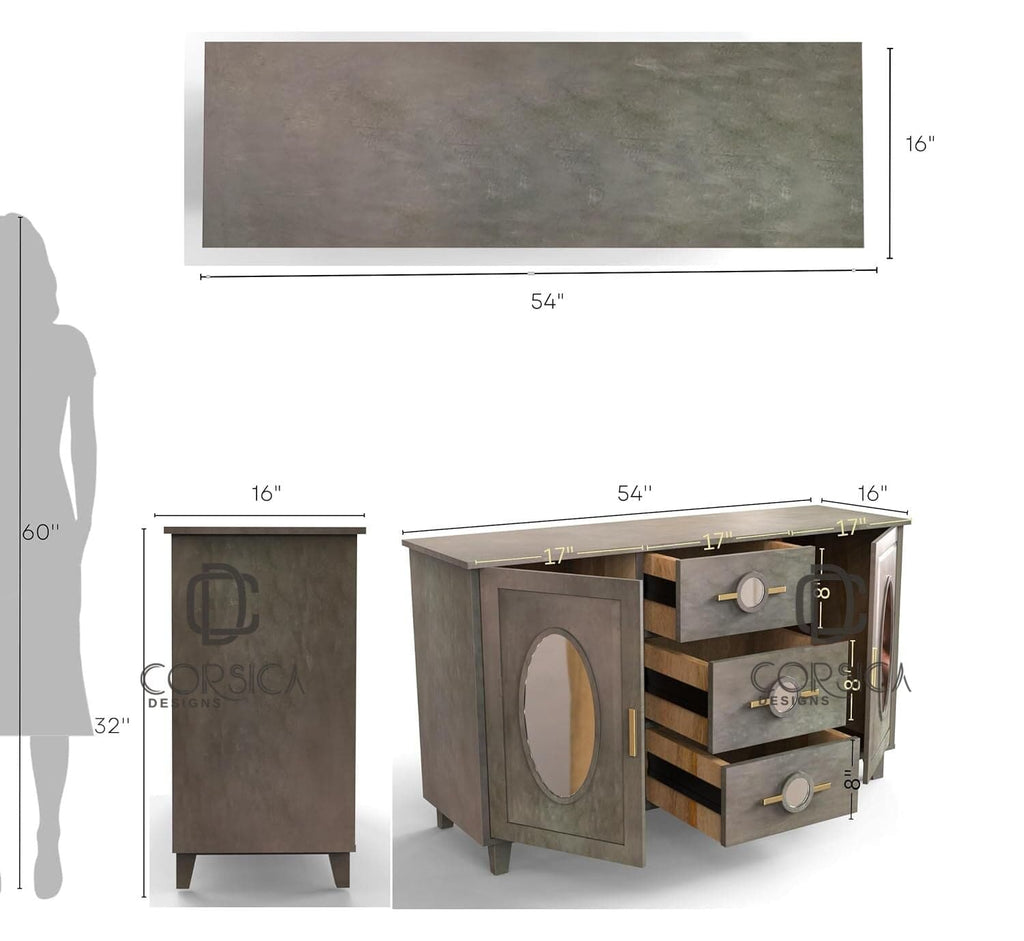 Ethan Wooden 54" Sideboard